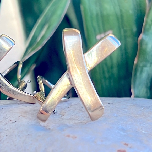 Tiffany 18 karat gold Paloma Picasso earrings - Picture 5 of 7